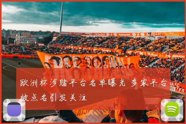 欧洲杯涉赌平台名单曝光 多家平台被点名引发关注