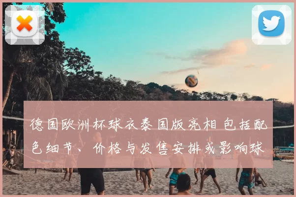 德国欧洲杯球衣泰国版亮相 包括配色细节、价格与发售安排或影响球迷购买